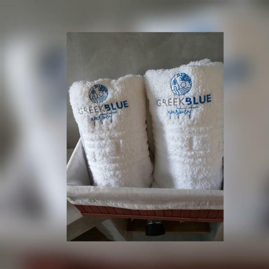 Greek Blue Apartment Плакиас Экстерьер фото